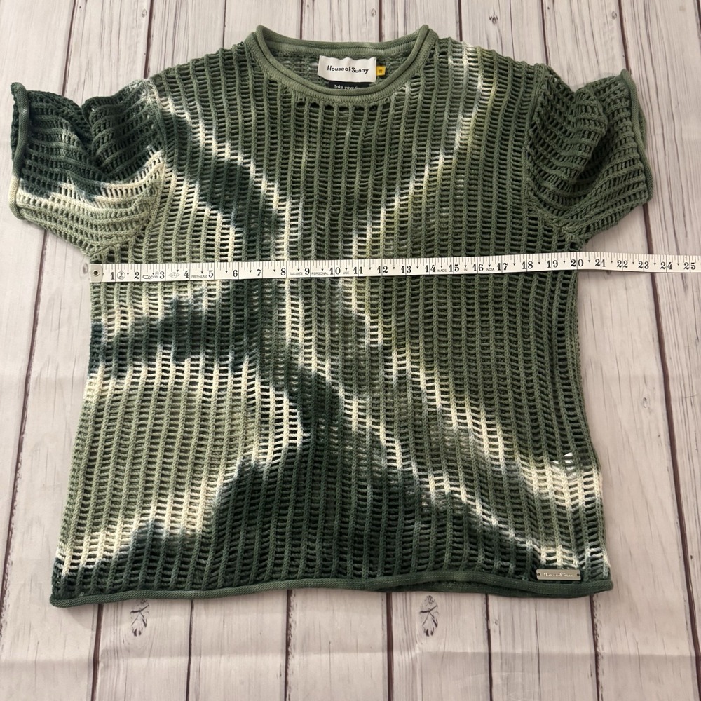 House of Sunny Women From‎ The Globe Short Sleeve Knit MULTI Women's Size XS - Picture 5 of 7